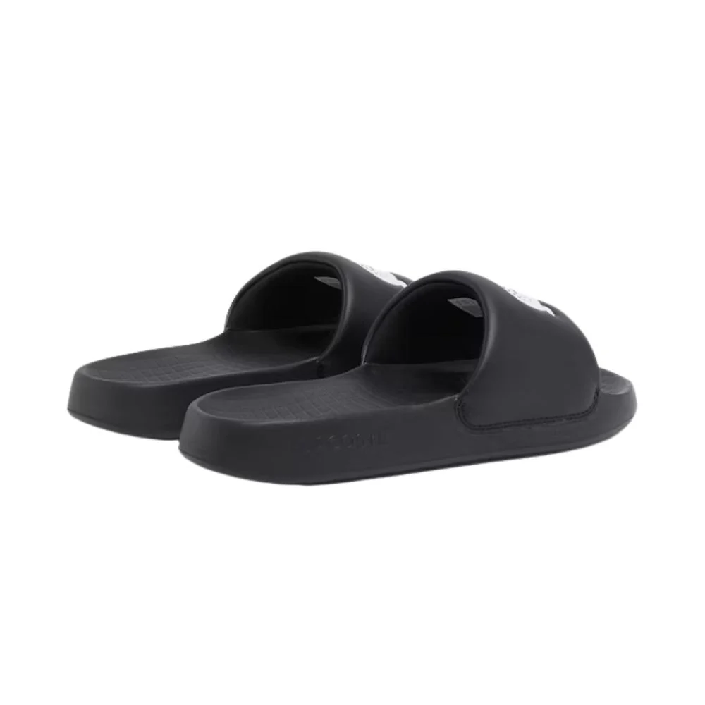 Lacoste Slippers Serve Slide 1.0 Heren Zwart Wit - Image 8