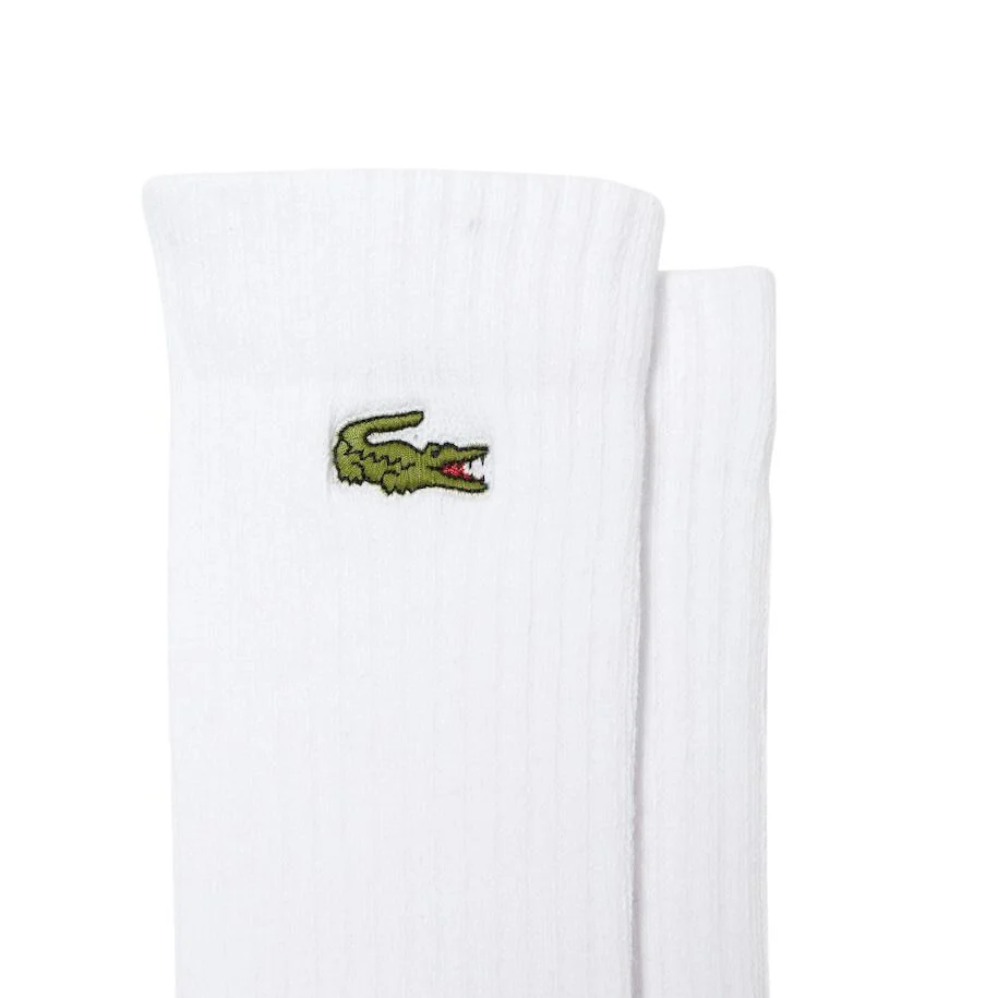 Lacoste Sportsokken Heren Wit 3 Paar - Image 2