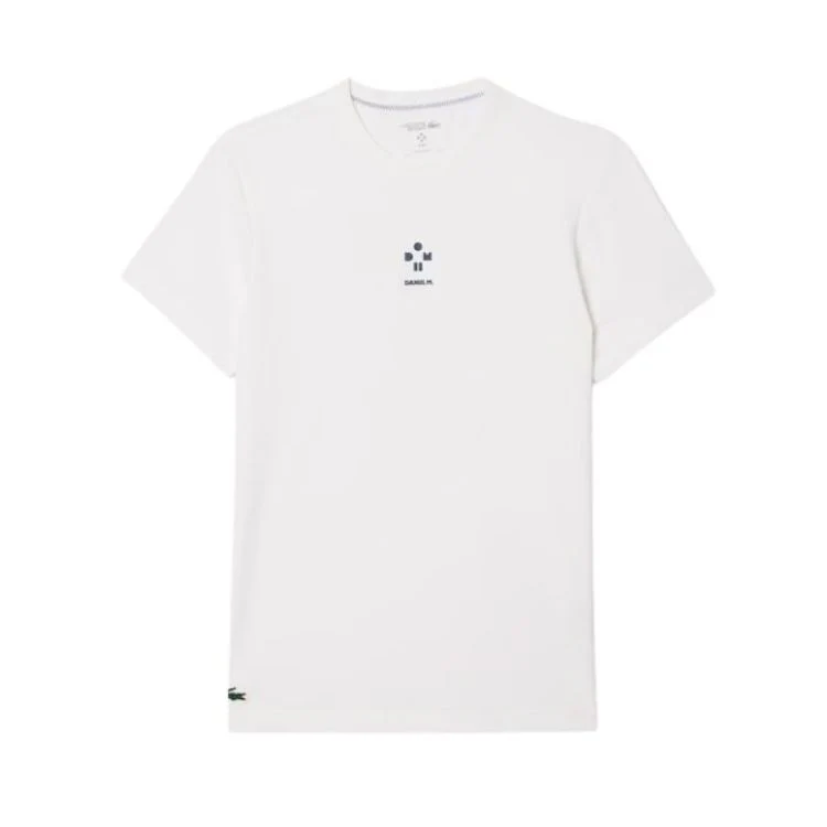Lacoste T-Shirt Sport Danill Medvedev Heren Wit - Image 7