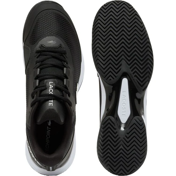 Lacoste Tennisschoen Padelschoen Tech Point Clay Heren Zwart - Image 4