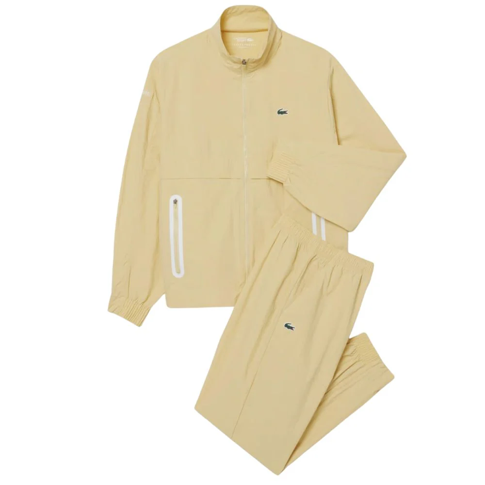 Lacoste Trainingspak Jogger-Set Novak Djokovic Heren Geel