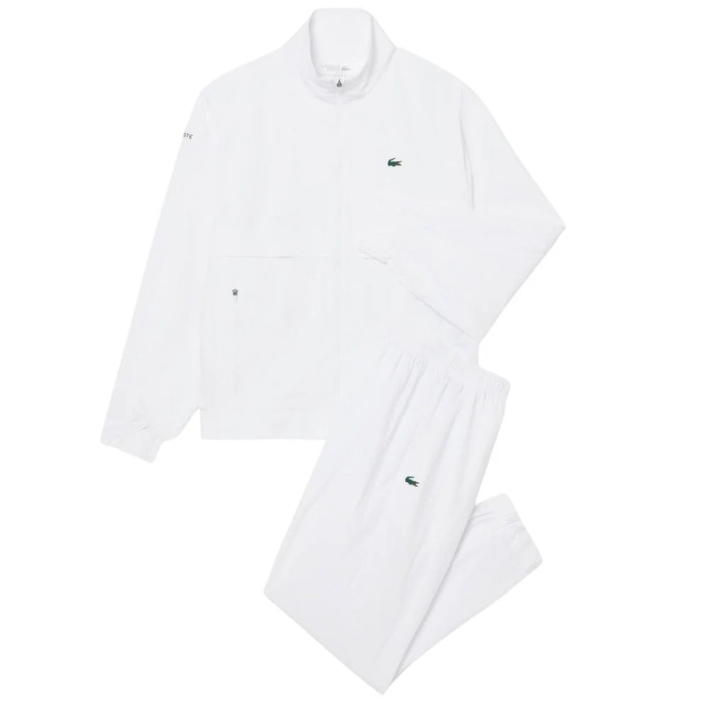 Lacoste Trainingspak Jogger-Set Novak Djokovic Heren Wit