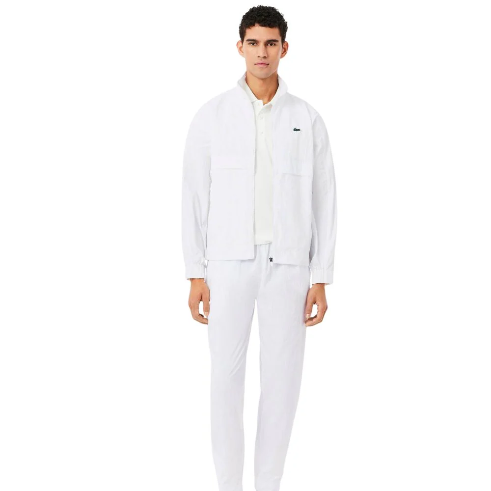 Lacoste Trainingspak Jogger-Set Novak Djokovic Heren Wit - Image 2