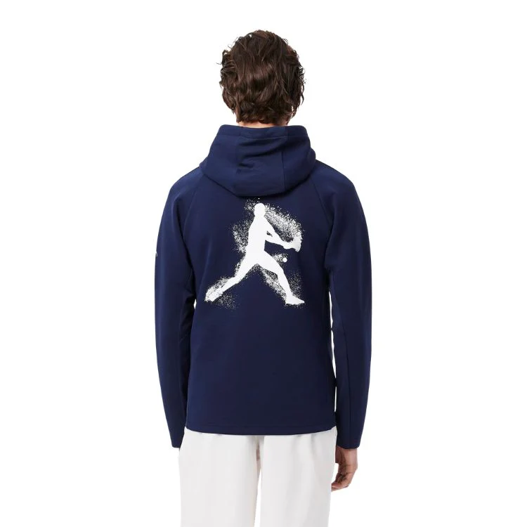 Lacoste Trainingspak Tennis Jogger-Set Novak Djokovic Heren Navy - Image 6