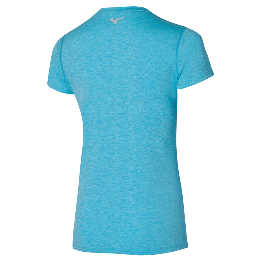Mizuno Shirt Impulse Core T-Shirt Dames Blauw - Image 2
