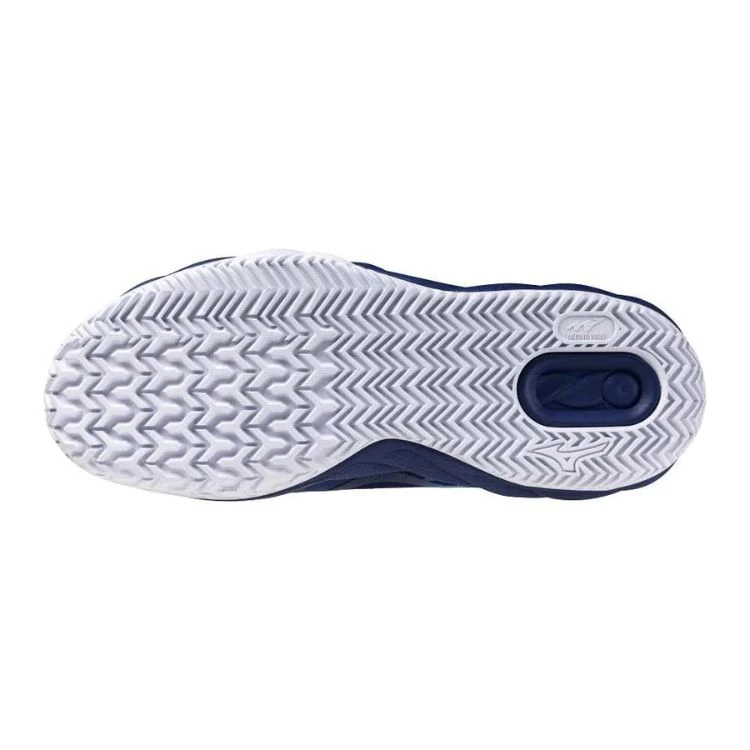 Mizuno Tennisschoen Padelschoen Wave Enforce Court CC Heren Blauw Wit - Image 3