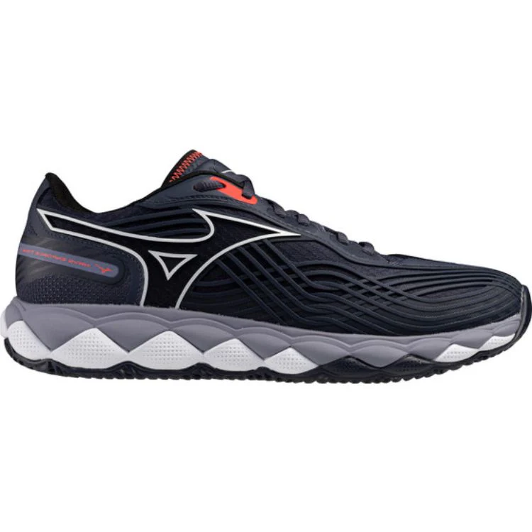 Mizuno Tennisschoen Padelschoen Wave Enforce Tour 2 CC Heren Blauw Wit