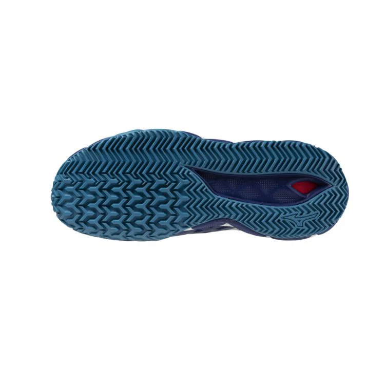 Mizuno Tennisschoen Padelschoen Wave Enforce Tour CC Heren Blauw Wit - Image 3