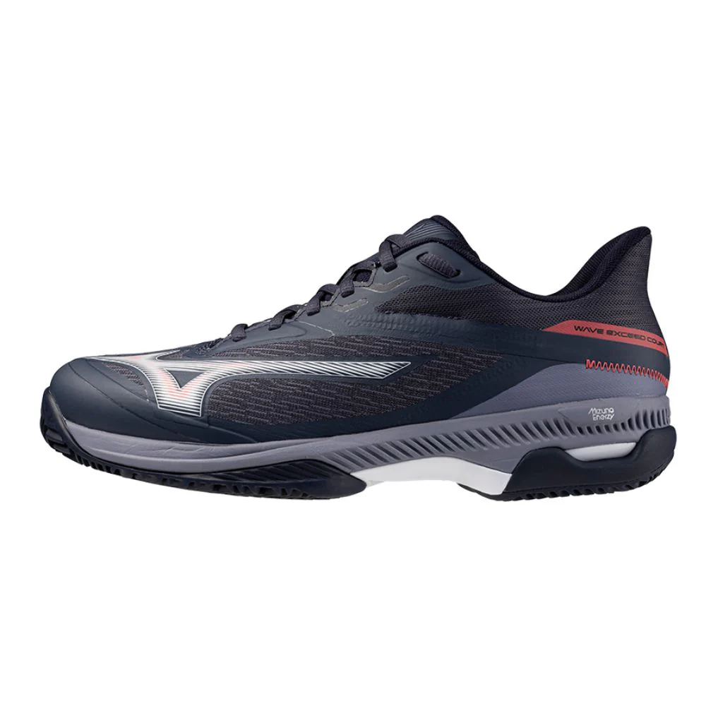 Mizuno Tennisschoen Padelschoen Wave Exceed Court CC Heren Grijs - Image 2