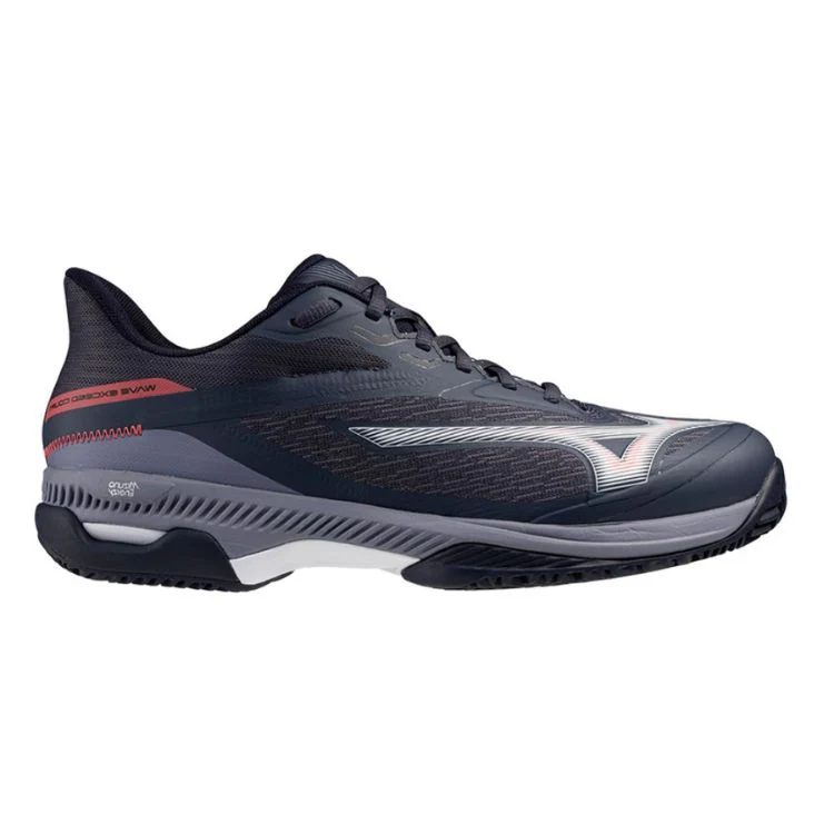 Mizuno Tennisschoen Padelschoen Wave Exceed Court CC Heren Grijs - Image 4