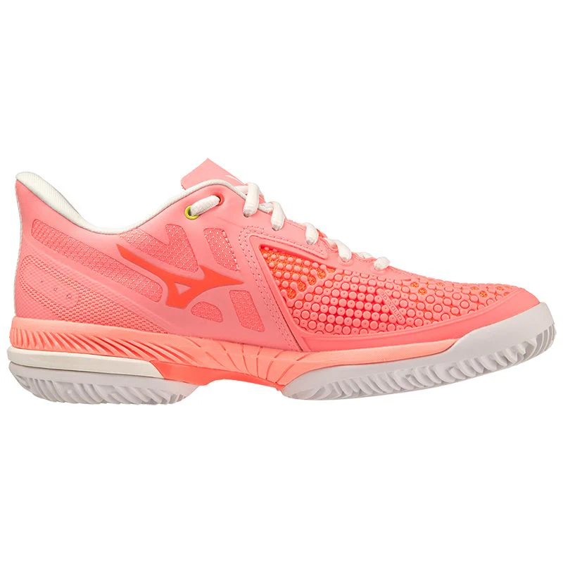 Mizuno Tennisschoen Padelschoen Wave Exceed Tour 5 CC Dames Roze
