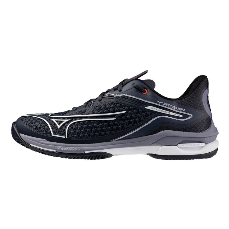 Mizuno Tennisschoen Padelschoen Wave Exceed Tour 6CC Heren Blauw Wit Grijs - Image 2