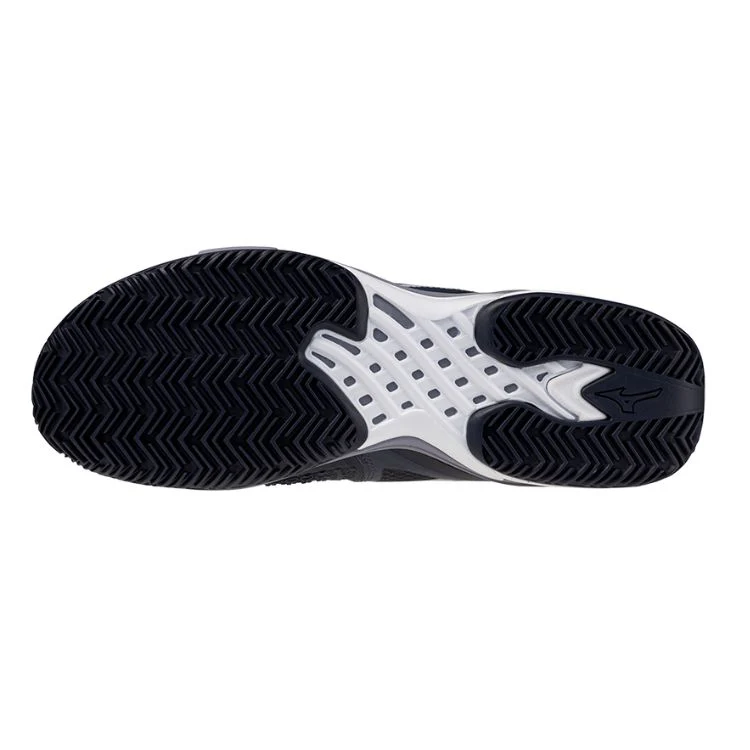 Mizuno Tennisschoen Padelschoen Wave Exceed Tour 6CC Heren Blauw Wit Grijs - Image 3