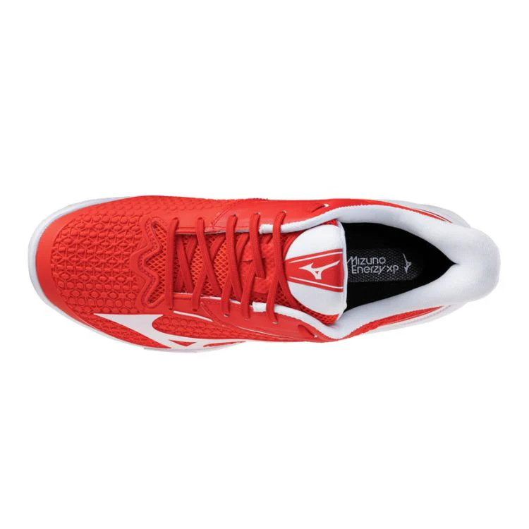 Mizuno Tennisschoen Padelschoen Wave Exceed Tour 7 CC Heren Rood Wit - Image 3