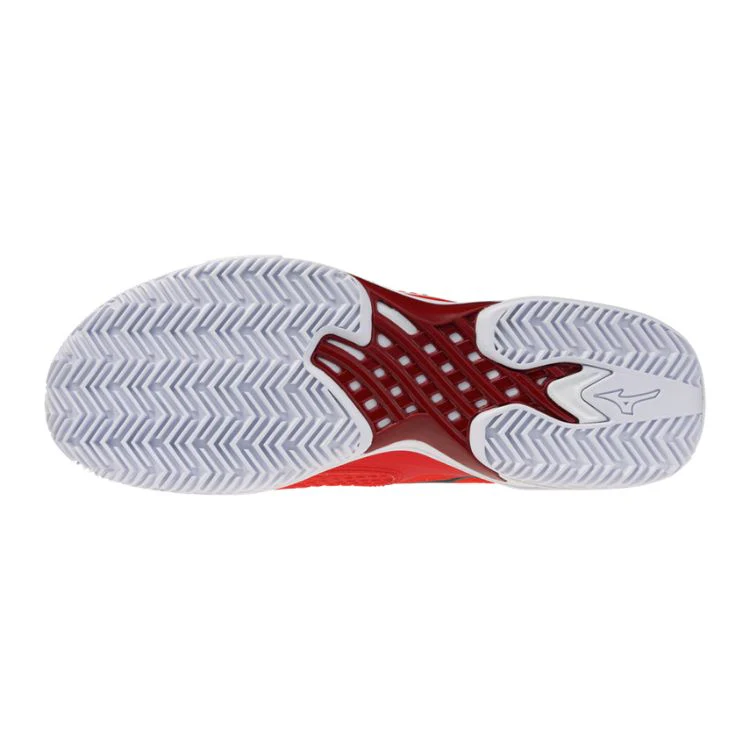 Mizuno Tennisschoen Padelschoen Wave Exceed Tour 7 CC Heren Rood Wit - Image 4