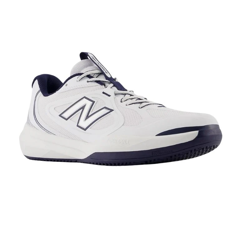 New Balance Padelschoen Tennisschoen FuelCell 796v5 Heren Wit Navy - Image 3