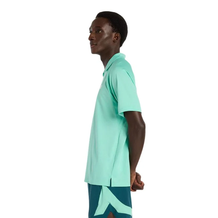 New Balance Polo Tournament Novelty Heren Groen - Image 4