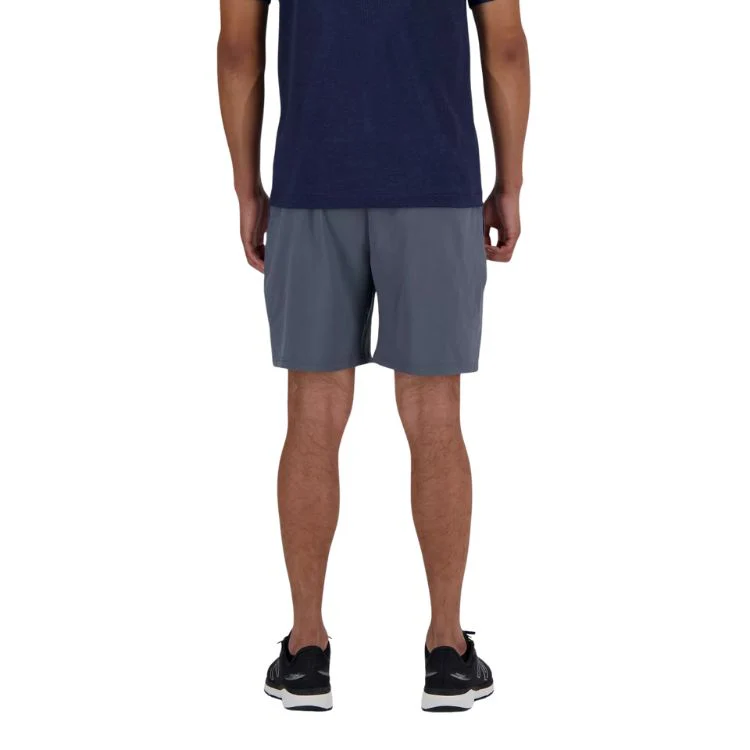 New Balance Short Sport Essential 7" Heren Grijs - Image 3