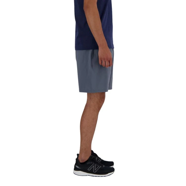 New Balance Short Sport Essential 7" Heren Grijs - Image 4