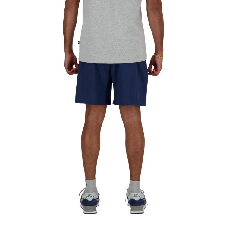 New Balance Short Sport Essential 7" Heren Navy - Image 3