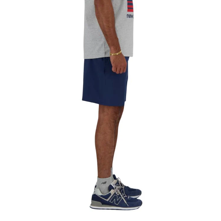 New Balance Short Sport Essential 7" Heren Navy - Image 4