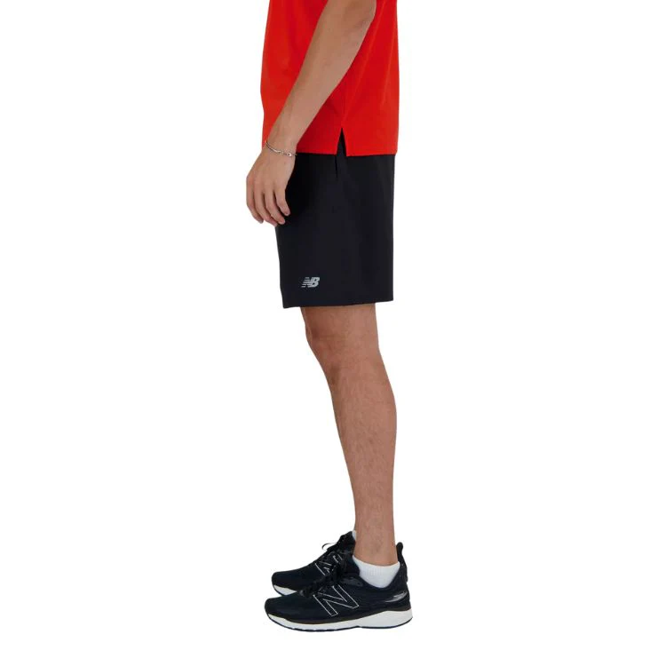 New Balance Short Sport Essential 7" Heren Zwart - Image 4