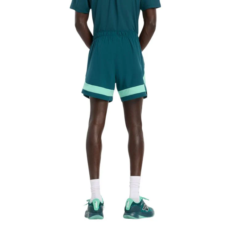 New Balance Short Tournament Novelty Heren Groen - Image 2