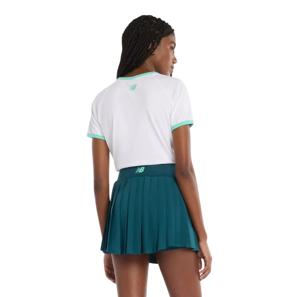 New Balance Skort Tournament Novelty Dames Donkergroen - Image 6