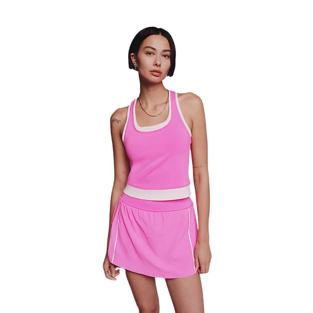 New Balance Skort Tournament Novelty Dames Roze - Image 4