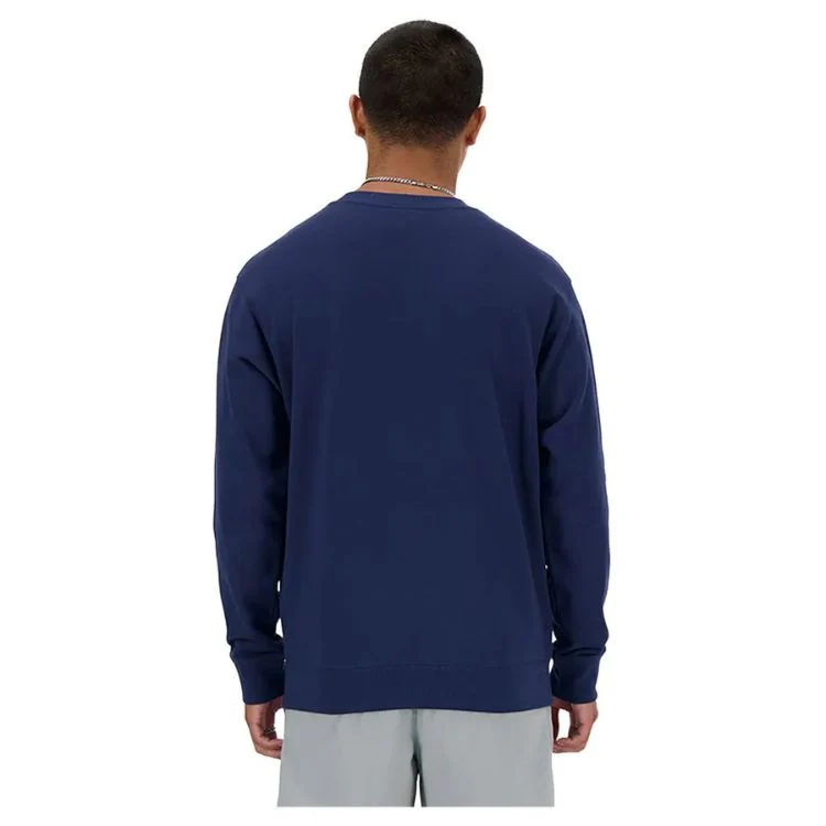 New Balance Sweater Sport French Terry Navy - Image 2
