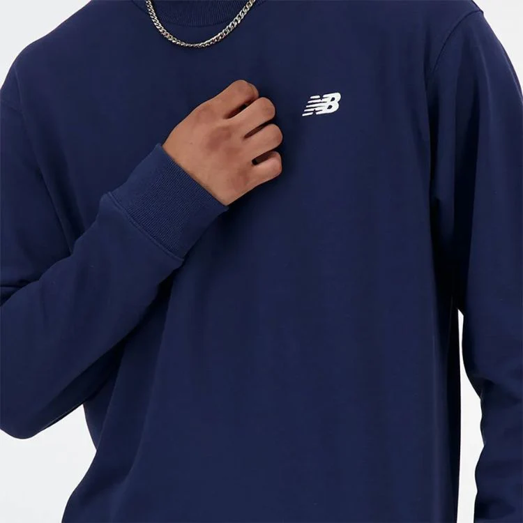 New Balance Sweater Sport French Terry Navy - Image 3