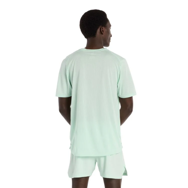 New Balance T-Shirt Athletics Heren Light Green - Image 2