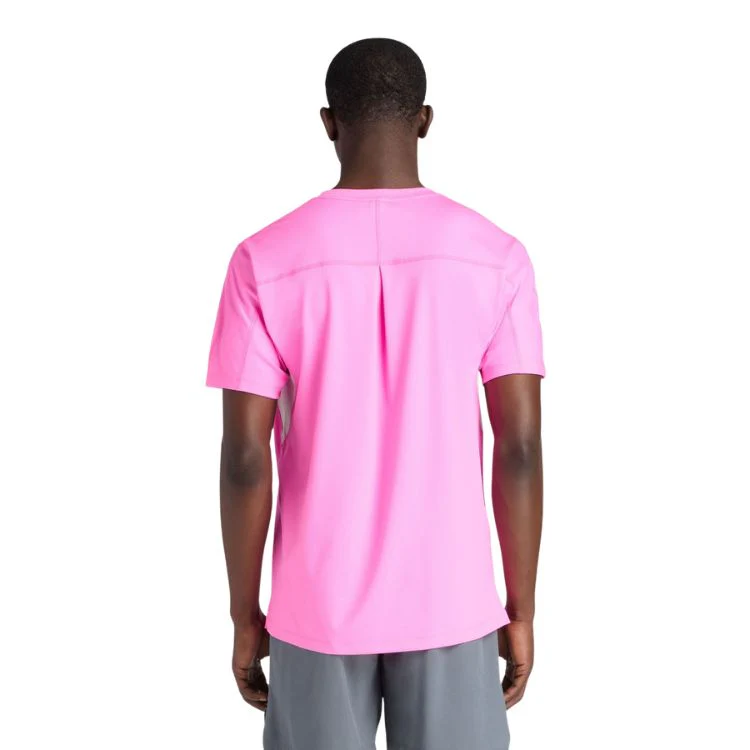 New Balance T-Shirt Tournament Novelty Heren Roze - Image 2