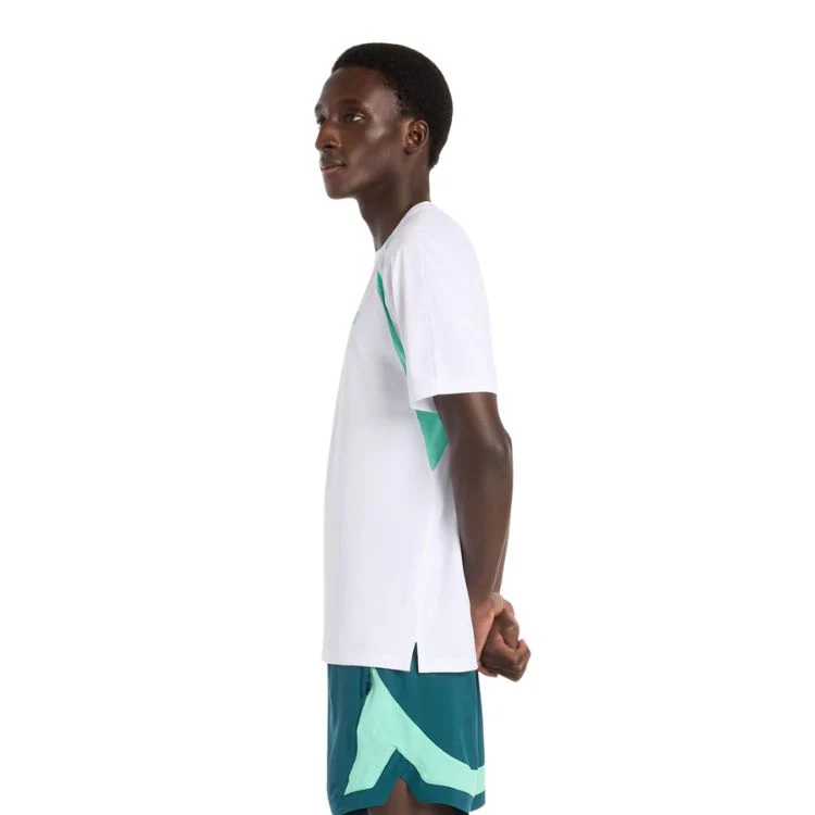 New Balance T-Shirt Tournament Novelty Heren Wit - Image 4