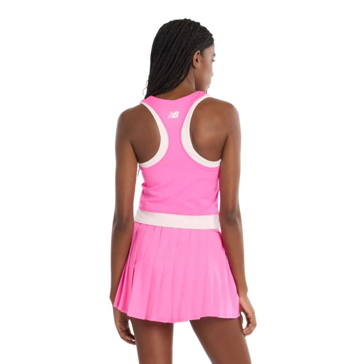 New Balance Tanktop Tournament Novelty Dames Roze - Image 2