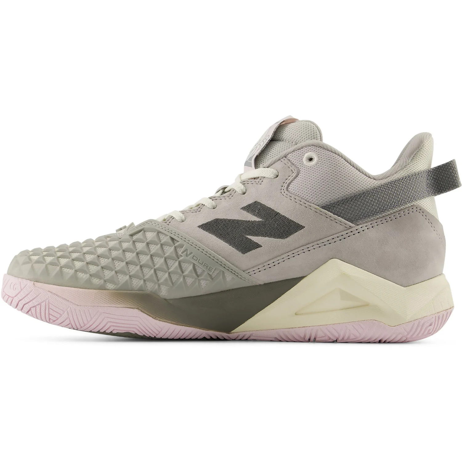 New Balance Tennisschoen Padelschoen Coco All Court Mid Dames Grijs - Image 2