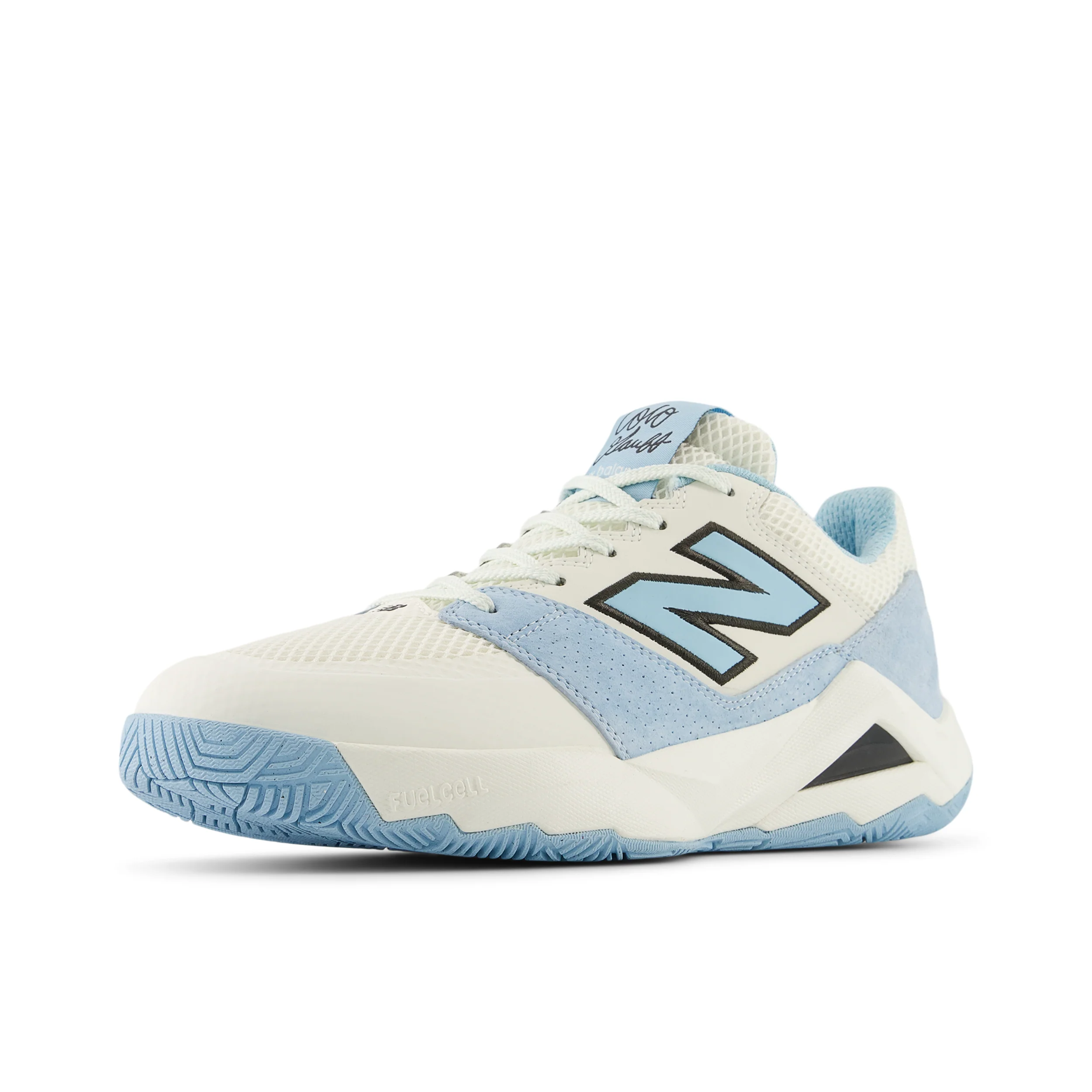 New Balance Tennisschoen Padelschoen Coco Delray Heren Wit Blauw - Image 4