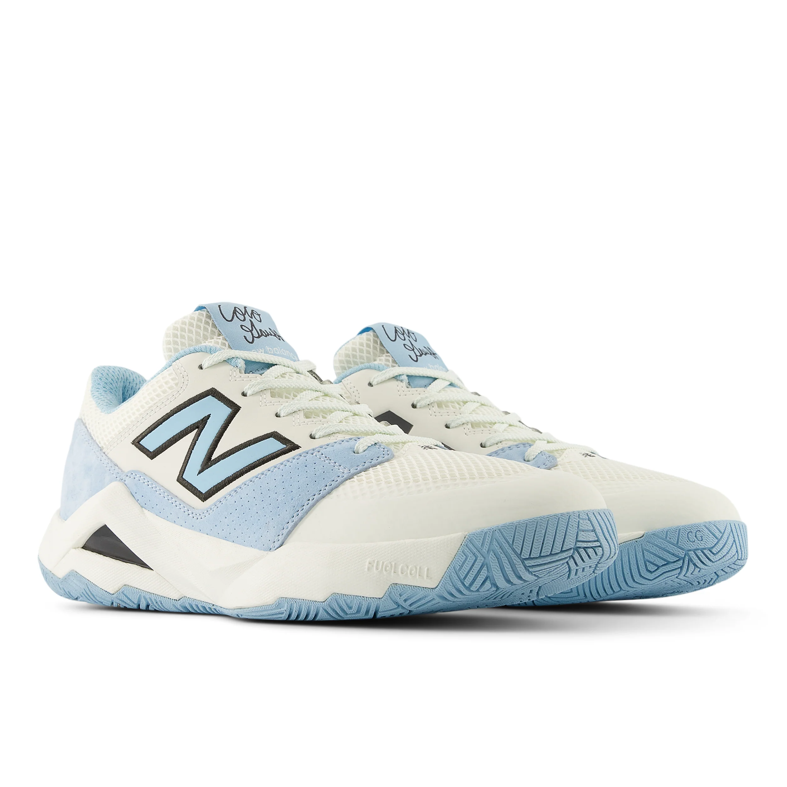 New Balance Tennisschoen Padelschoen Coco Delray Heren Wit Blauw - Image 5