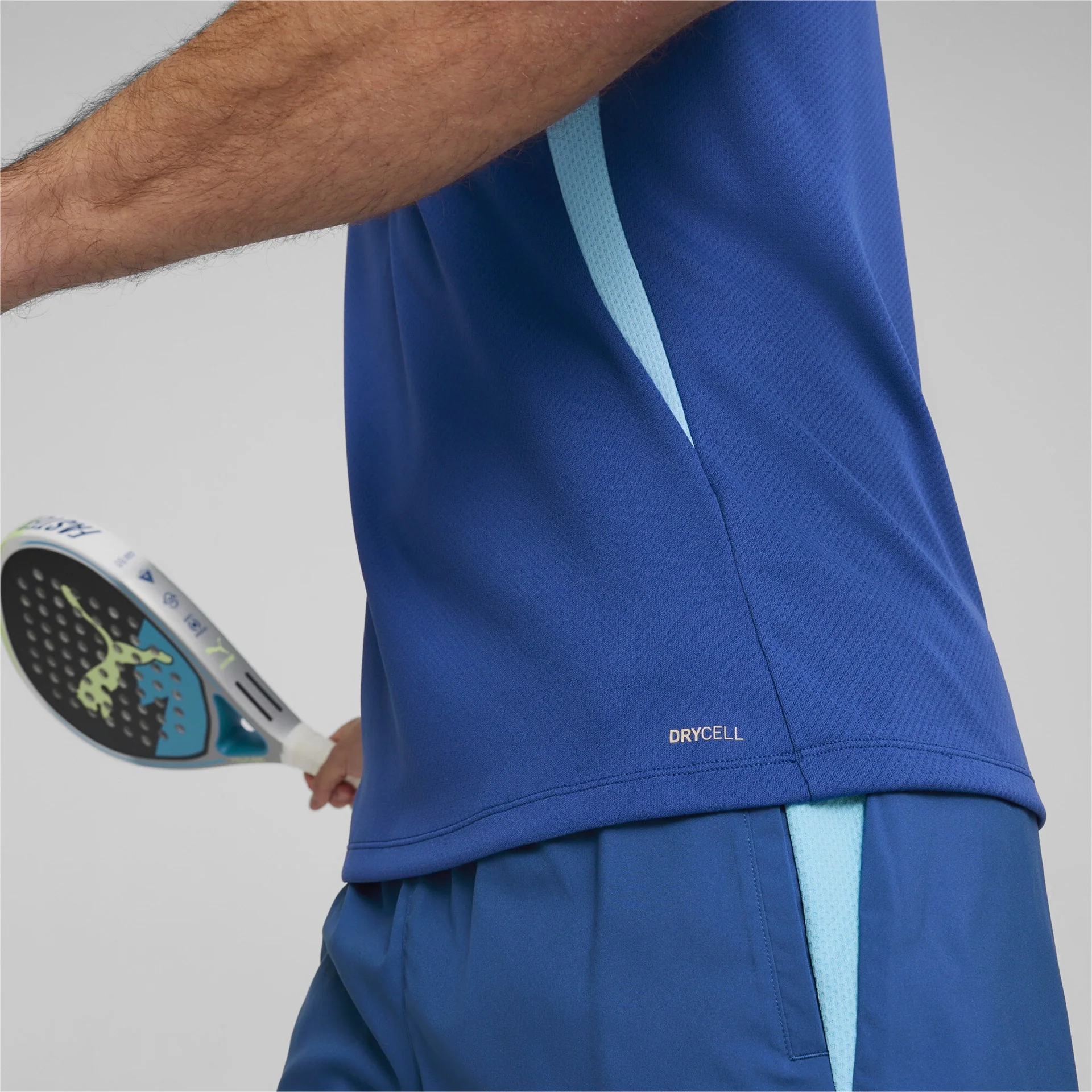 Puma Individual Padel Polo Shirt Heren Blauw - Image 4