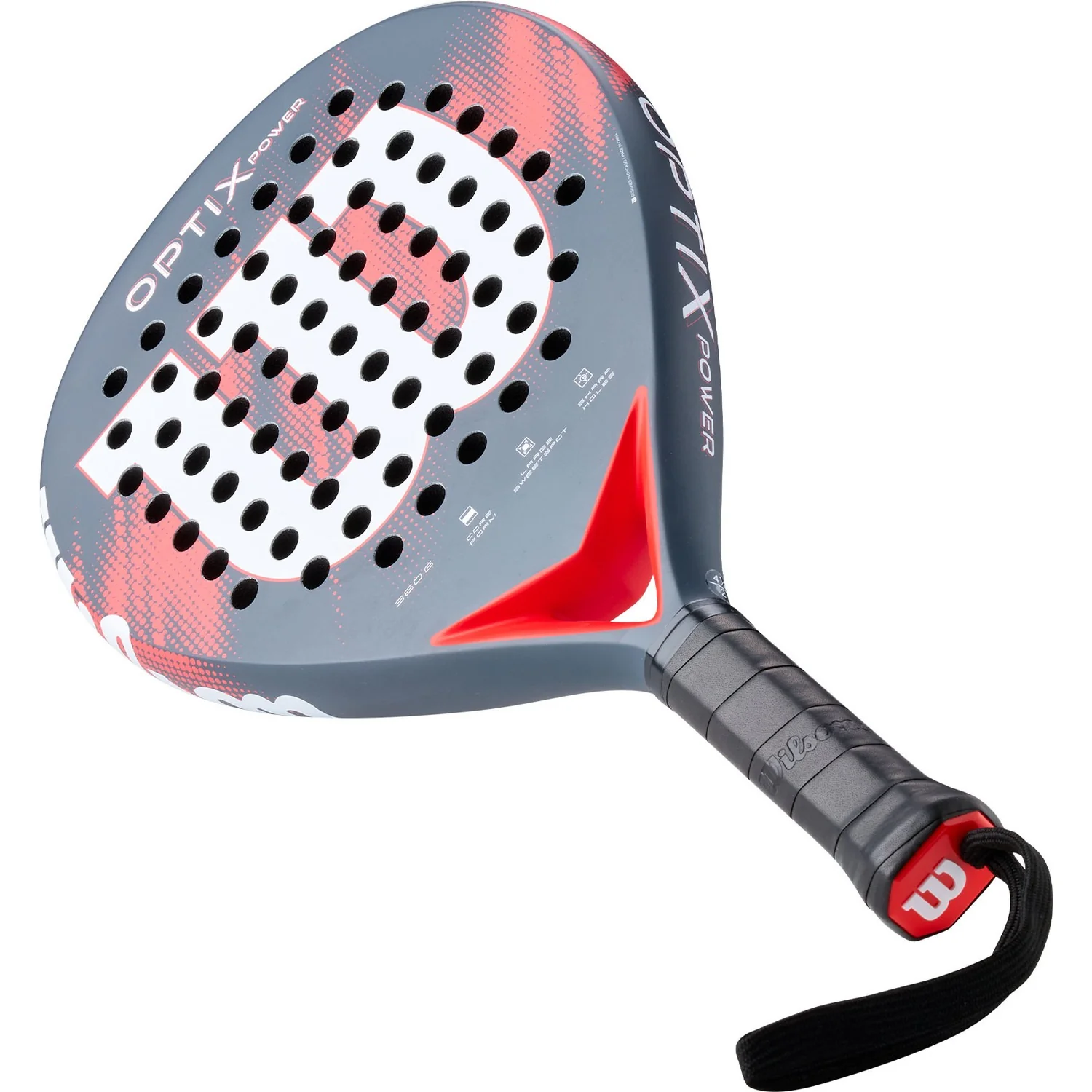 Wilson Padelracket Optix Power V2 Rood - Image 5