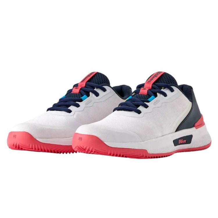Wilson Tennisschoen Padelschoen Intrigue Pro Clay Dames Wit Navy - Image 3