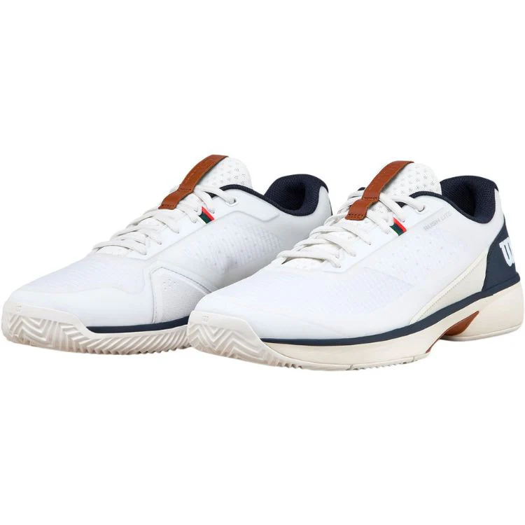 Wilson Tennisschoen Padelschoen Rush Lite 5 Clay Heren Wit Navy - Image 3