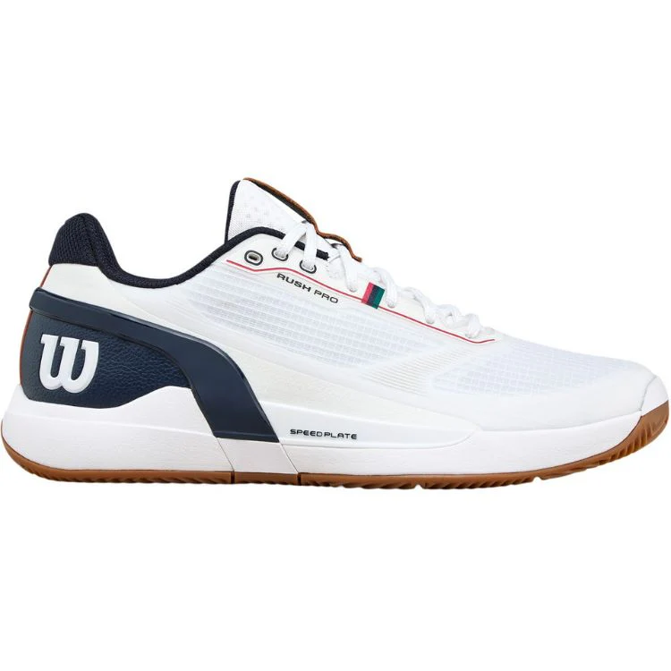 Wilson Tennisschoen Padelschoen Rush Pro 5 Clay Heren Wit Navy
