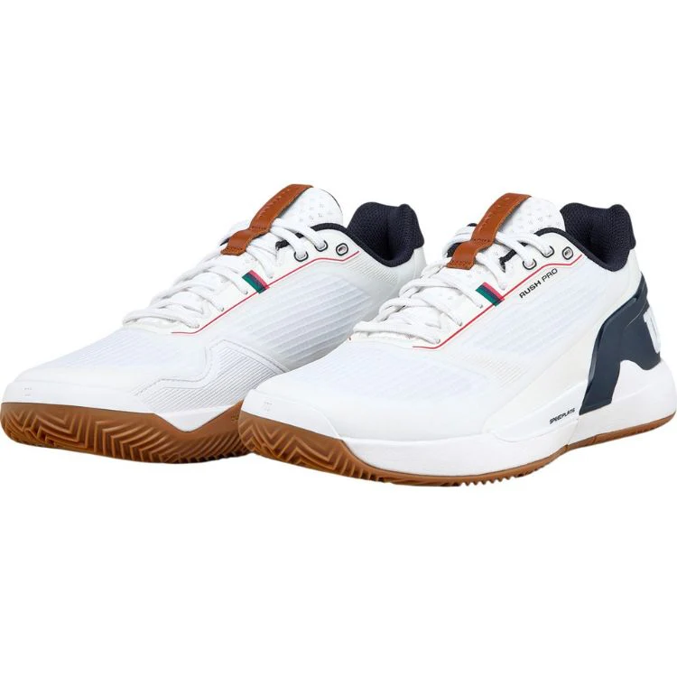 Wilson Tennisschoen Padelschoen Rush Pro 5 Clay Heren Wit Navy - Image 3