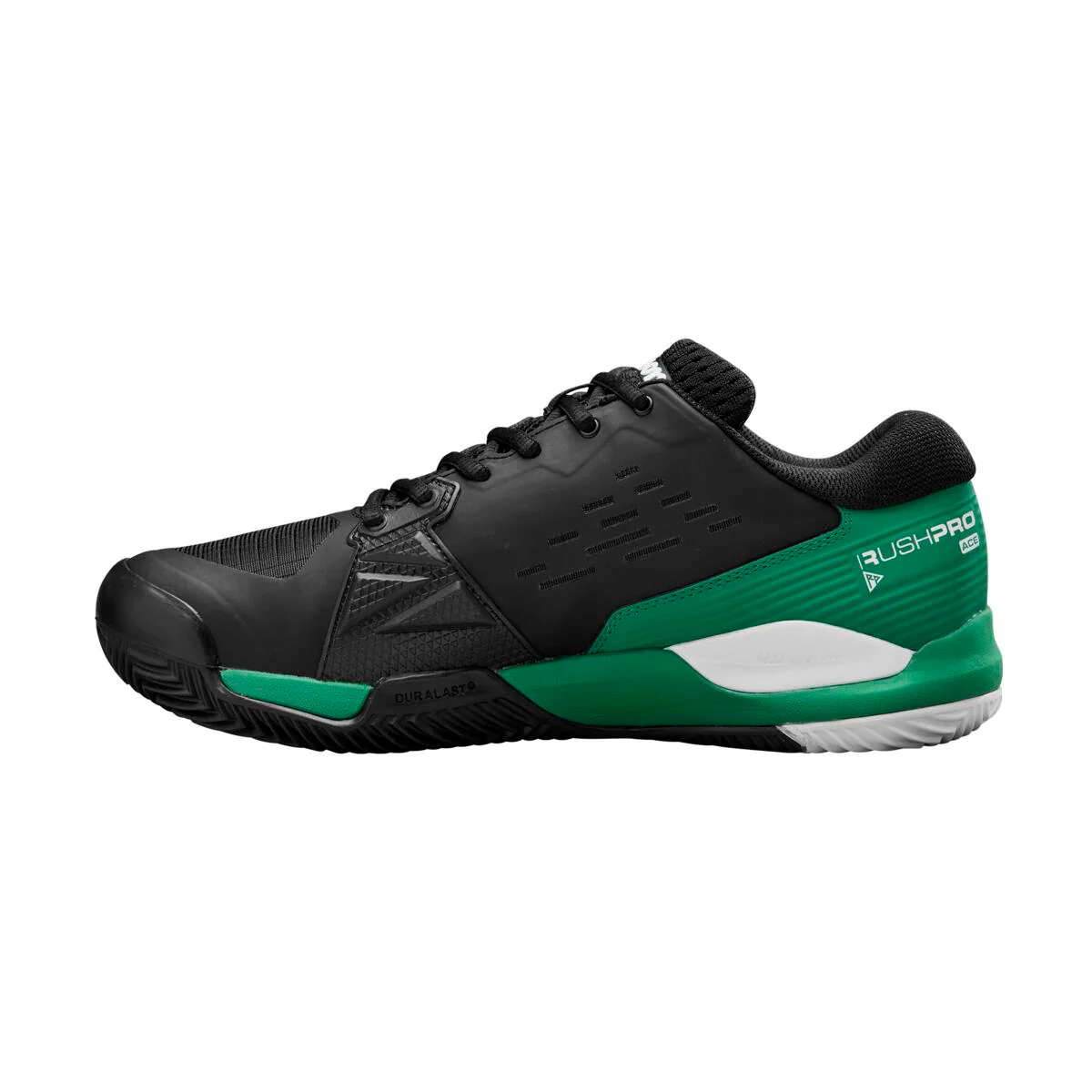 Wilson Tennisschoen Padelschoen Rush Pro Ace Clay Heren Zwart Groen - Image 2