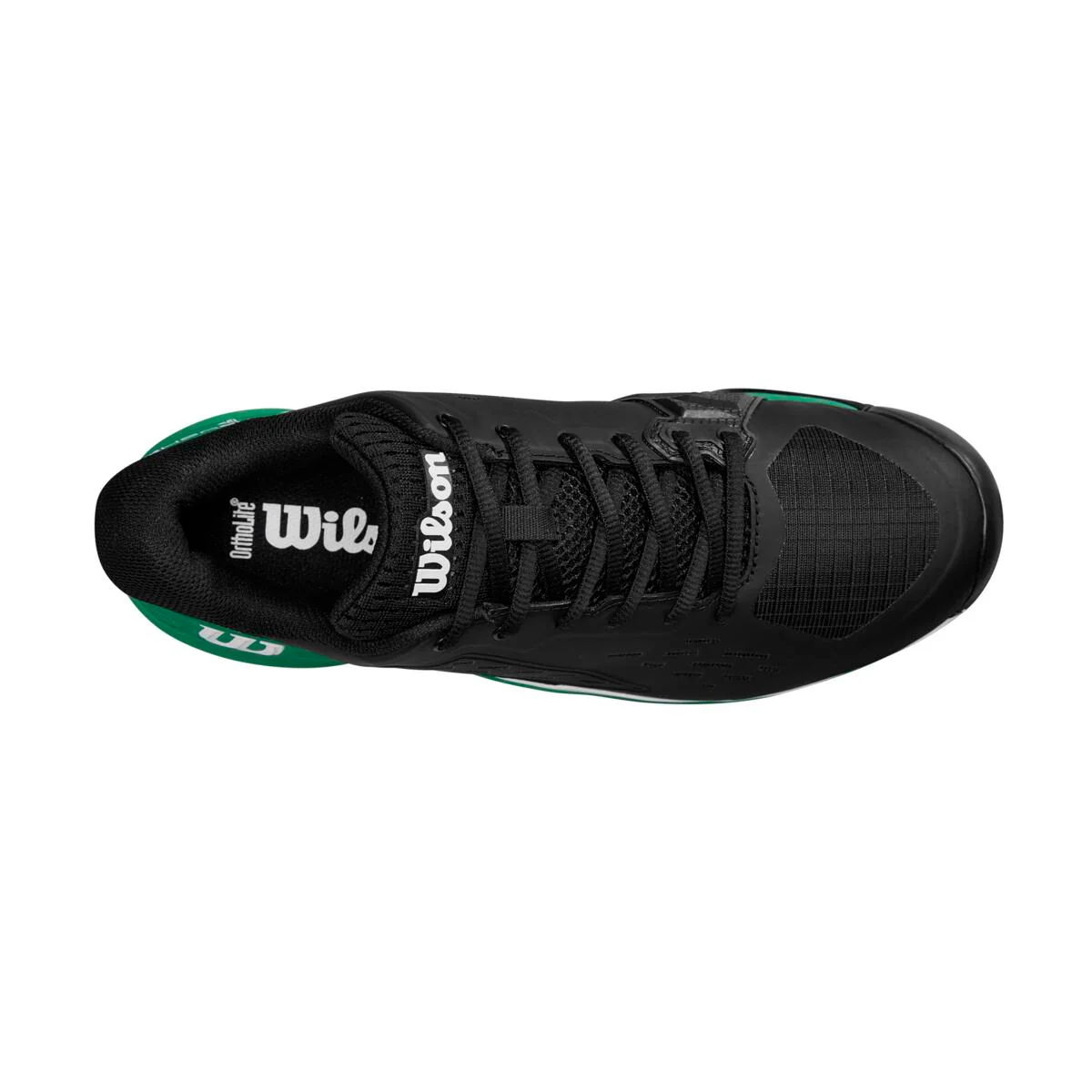 Wilson Tennisschoen Padelschoen Rush Pro Ace Clay Heren Zwart Groen - Image 6