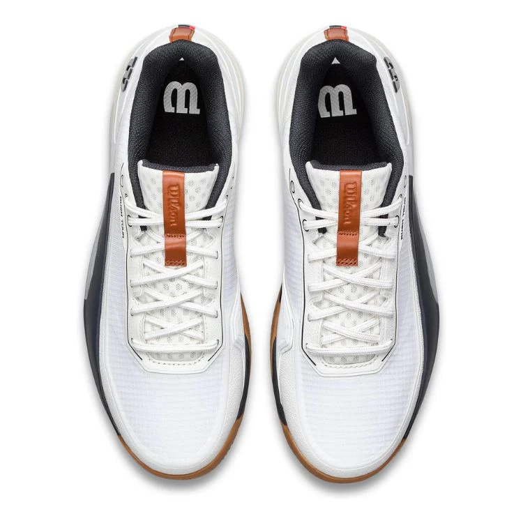Wilson Tennisschoen Padelschoen Rush Tour 5 Clay Heren Wit Navy - Image 3