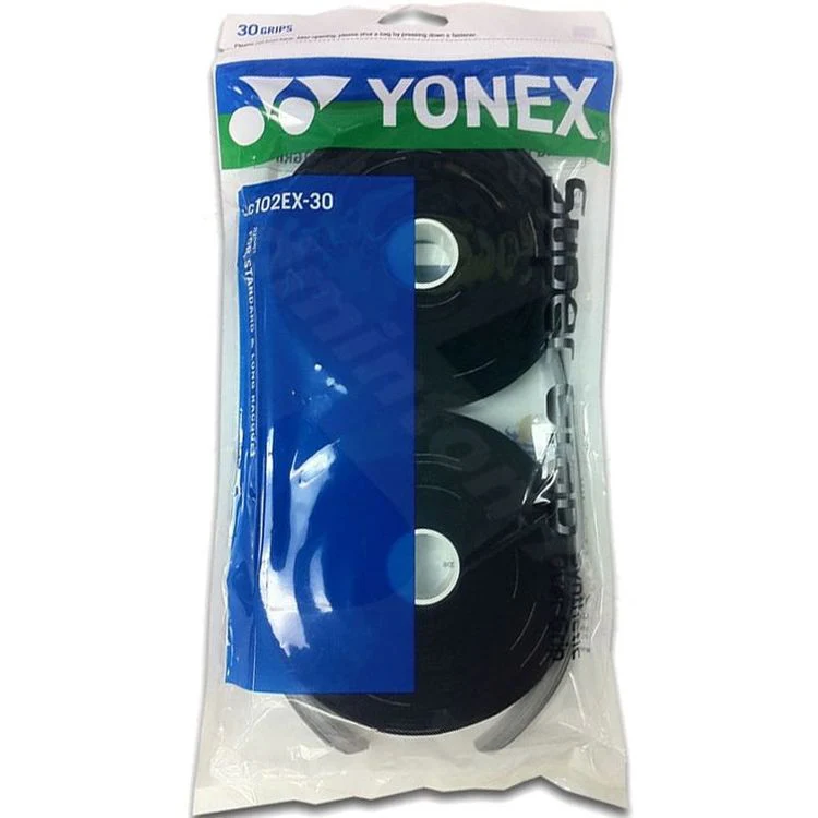 Yonex Overgrip Wet Super Grap Zwart Rol 30 Stuks