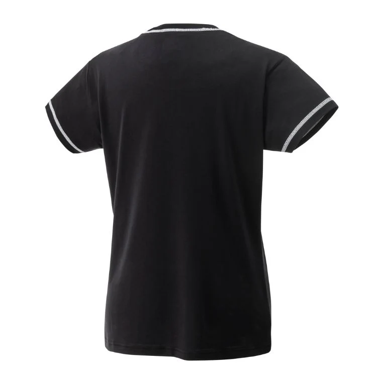 Yonex T-Shirt Dames Zwart - Image 2